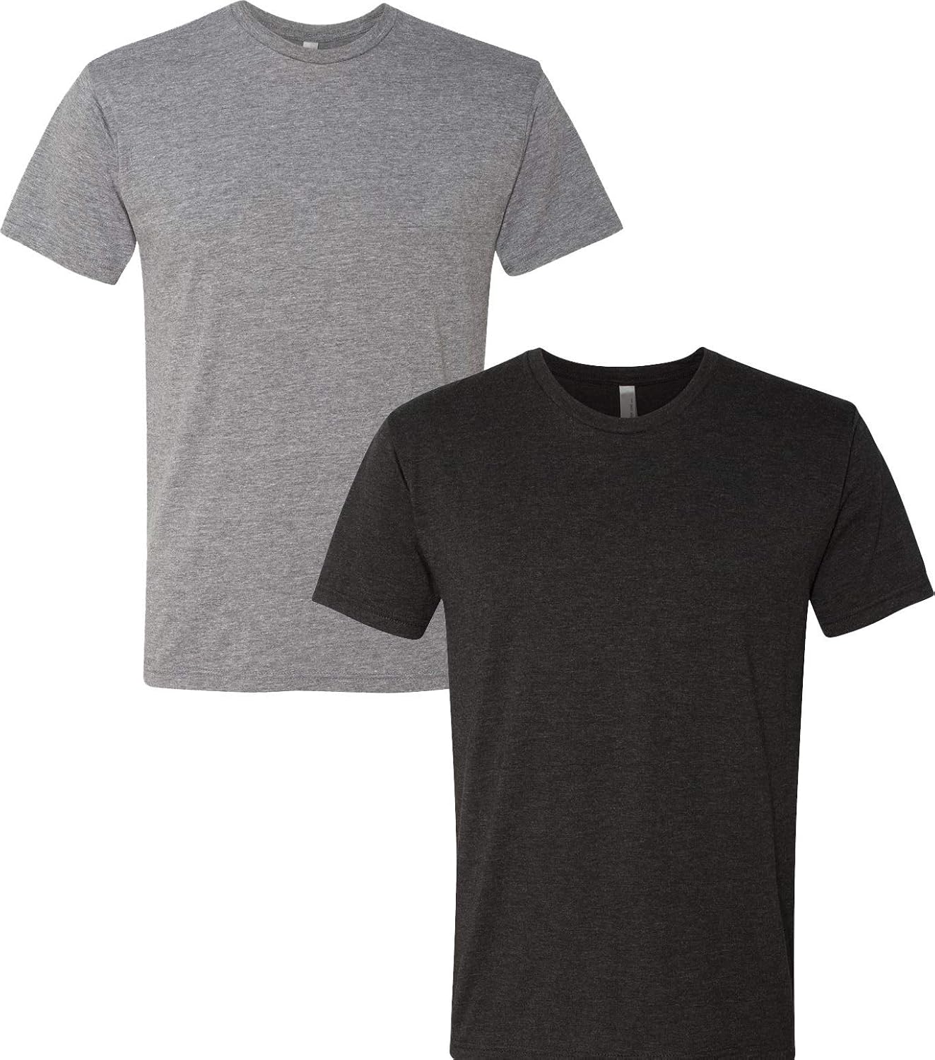 Classic Heather Crew Neck T-Shirt - 2 Pack
